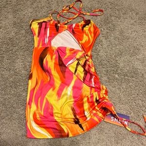 SHEIN SIZE SMALL TIE DYE CLUB DRESS!